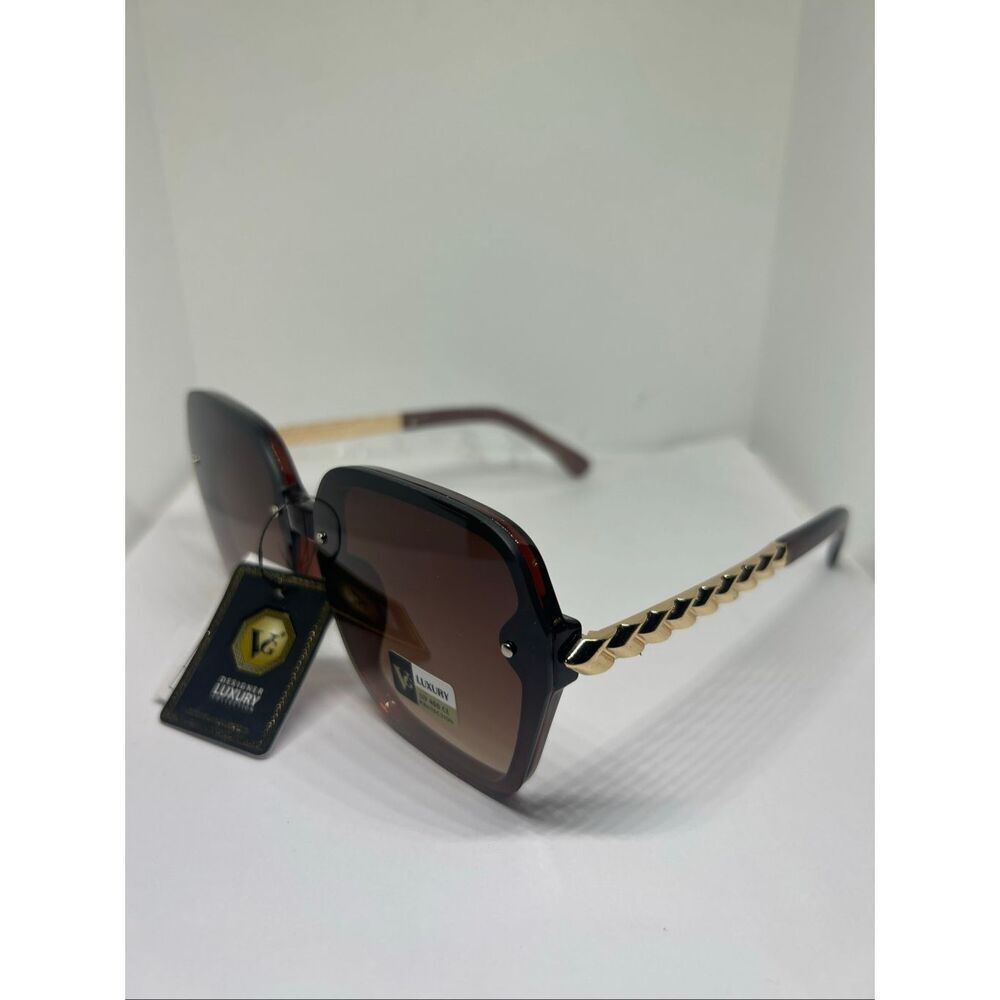 VG Oversized Square Fashion Sunglasses UV400 – Designer Style – New
